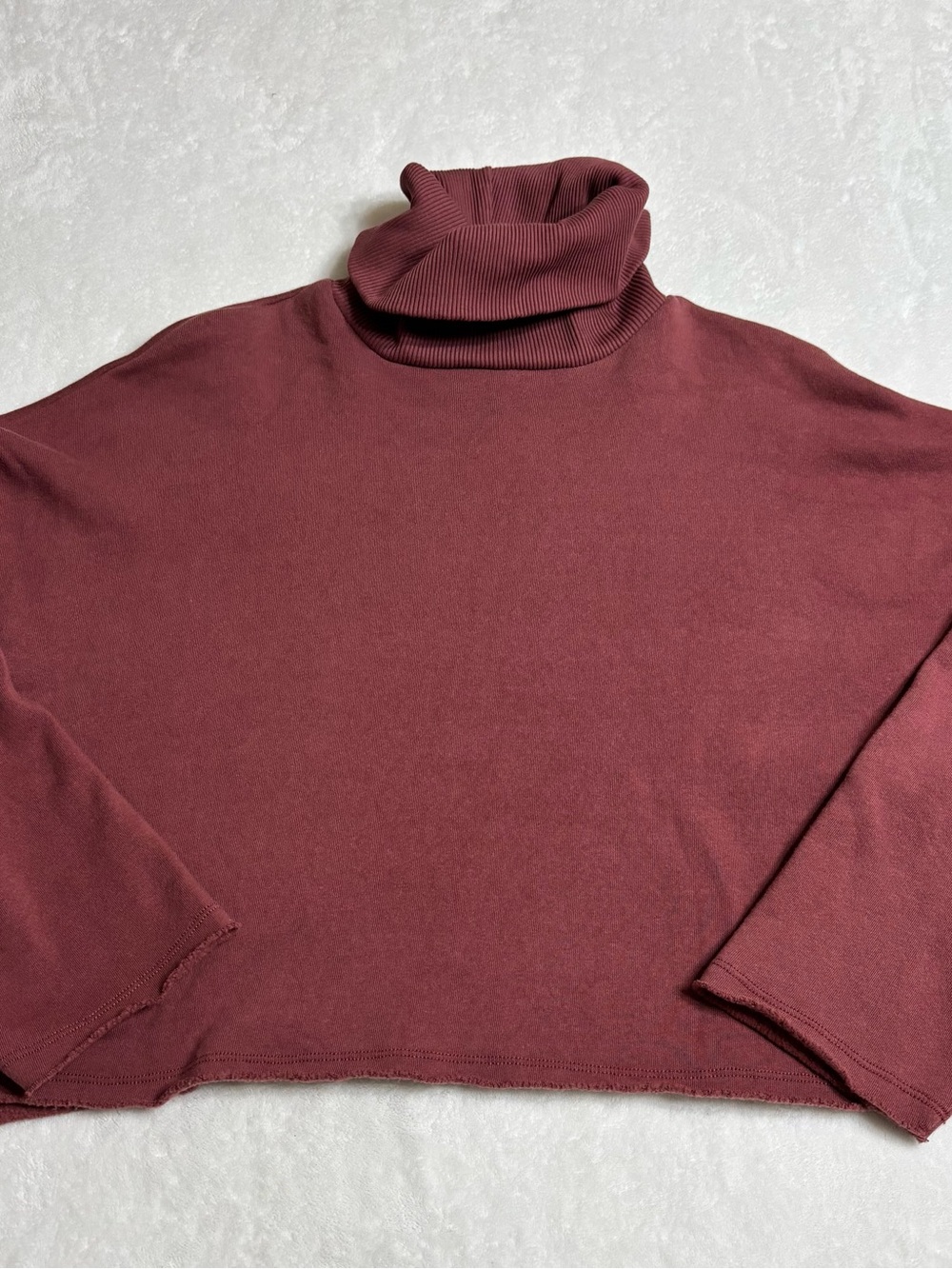 American Eagle Outfitters Women’s Turtleneck Sweater - Wine